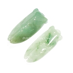 2x Jade Anhänger, Singzikade, Schmuckteile, Schmuck DIY, 7943